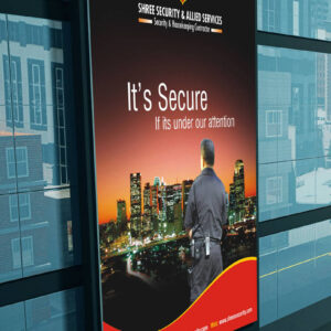 Shree Security Services Building Billboard Mockup