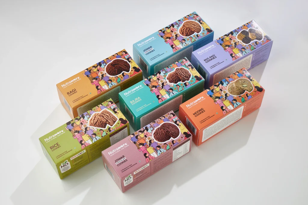 Cookie packaging logo label design by WDSOFT